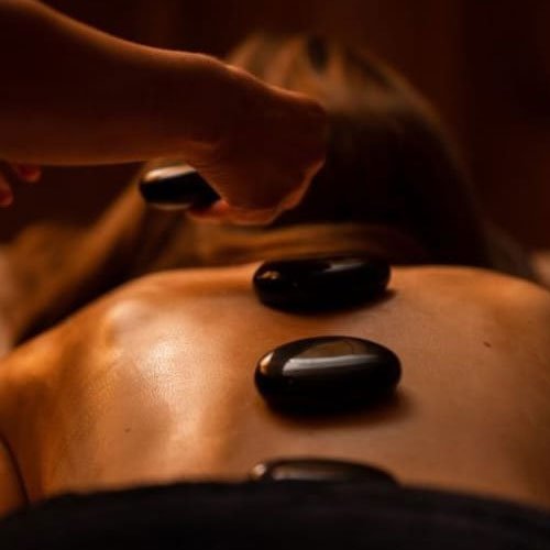 Hot stone massage